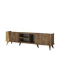 Hanah Home Elegante 1310 Soporte para TV Nogal